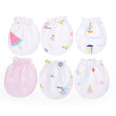 Cute Cotton Newborn Baby Infant Anti  Mittens Gloves Handguard 0-6M NTJ Gw