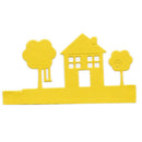 House and tree Metal Cutting Dies For Scrapbooking Stencils DIY Album Card JR