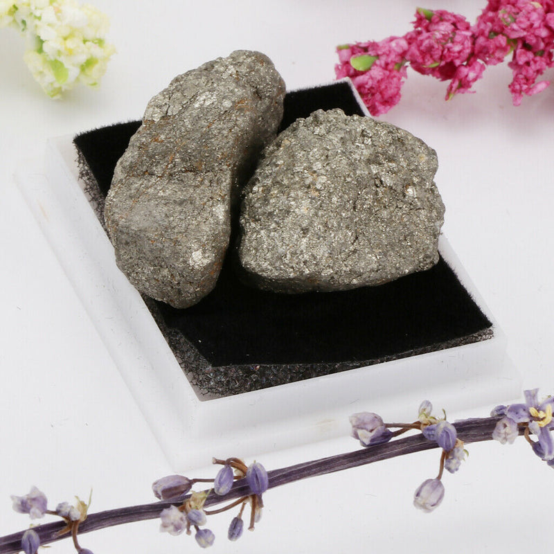 Kids Science Kit Rock And Mineral Collection in Clear Box - Pyrite