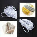 20 Yards White Round Elastic Cord 2mm Widths Cord Sewing Rope