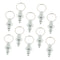 10x M10 Index Plunger with Ring Pull Spring Loaded Retractable Locking Pin