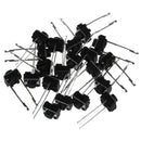 20 Pcs 6x6x5mm Momentary Tactile Tact Push Button Switch 2 Pin DIP Through  V7W4