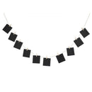 10 Pcs / Set Paper Photo DIY Wall Picture Hanging Frame Album Rope Clip