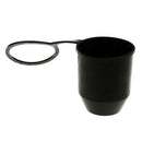 1X PVC Black Tow Bar Ball Towball CoverTowing Hitch Trailer Protection CapJC3C