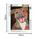 Colorful Dog 5D Diamond Painting Embroidery Cross Stitch Kits Home Decor Art
