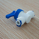 Ball Valve for RO Water Tank Quick Connect Fitting 1/4" Reverse Osmosis Filter