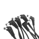 Vitoos 6 Ways Electrode Daisy Chain Harness Cable Copper Wire for Guitar Ef