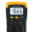Digital Multimeter LCD AC / DC Meter Amp Volt Ohm Resistance L6G0 Te Capaci M9J4