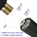 High Pressure Car Washing Auto Washer-Gun,3000 Psi Max With 5 Color Quick C N3I5