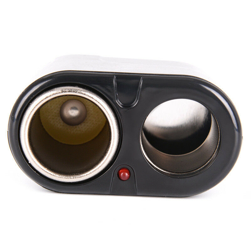 2 Way Car Cigarette Lighter Charger Socket Splitter Lighter Socket Adapter M&O