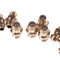10PCS 1/4-28 Drive Type Taper Thread Straight Grease Zerk Nipple Fitting OHK