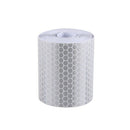 5cm x 3 meters Reflective film Safety Warning Tape Reflective Tape Self adh Y8K6