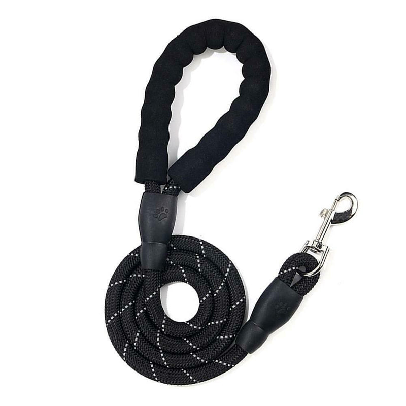 Reflective Large Dog Leash Polyester Rope Pet Dog Running Tracking Leashes A