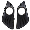 ABS Plastic Front Grill Bumper Fog Lights Frame Trim Cover Fit for Ford Foc W7A8