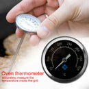 Stainless Steel Oven Cooker Thermometer Temperature Gauge for Home Kitchen A