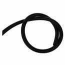 17.3Ft Length Wave Type 1/2" Outer Diameter Plastic Split Loom Tubing R8Z2
