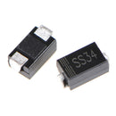 100 PCS 1N5822 SS34 DO-214AC IN5822 SMD Schottky Rectifier Diodes Through Ho Ew