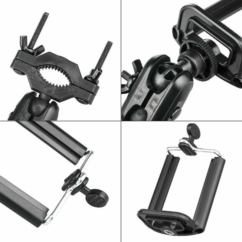 Universal Auto Car Rearview Mirror Extension Fixing Bracket Mobile Phone Holder
