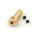 Brass 2.3mm Electric Drill Chuck JT0 Coupling Motor Shaft Coupler Clamp AU