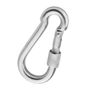Carabiner Screw Lock Hammock Hanging Buckle Keychain Camping Hiking Swing