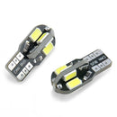 New 10 x Canbus T10 194 168 W5W 5730 8 LED SMD White Car Side Wedge Light Bulb