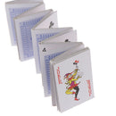 1Pc 4*3cm Portable Mini Playing Cards Keychain Small Poker Board Game Key Ch ME