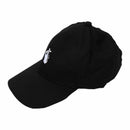 Adjustable Men Women Hand Love Hat Hip Hop Curved Baseball Cap Color:Black