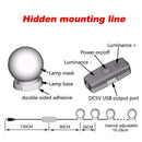 10Pcs Makeup Mirror Vanity Led Light Bulbs Lamp Kit Lighted Make Up Mirrors S8V4