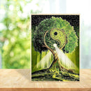 5D DIY Full Drill Diamond Painting Tree Path Embroidery Mosaic Craft Kit