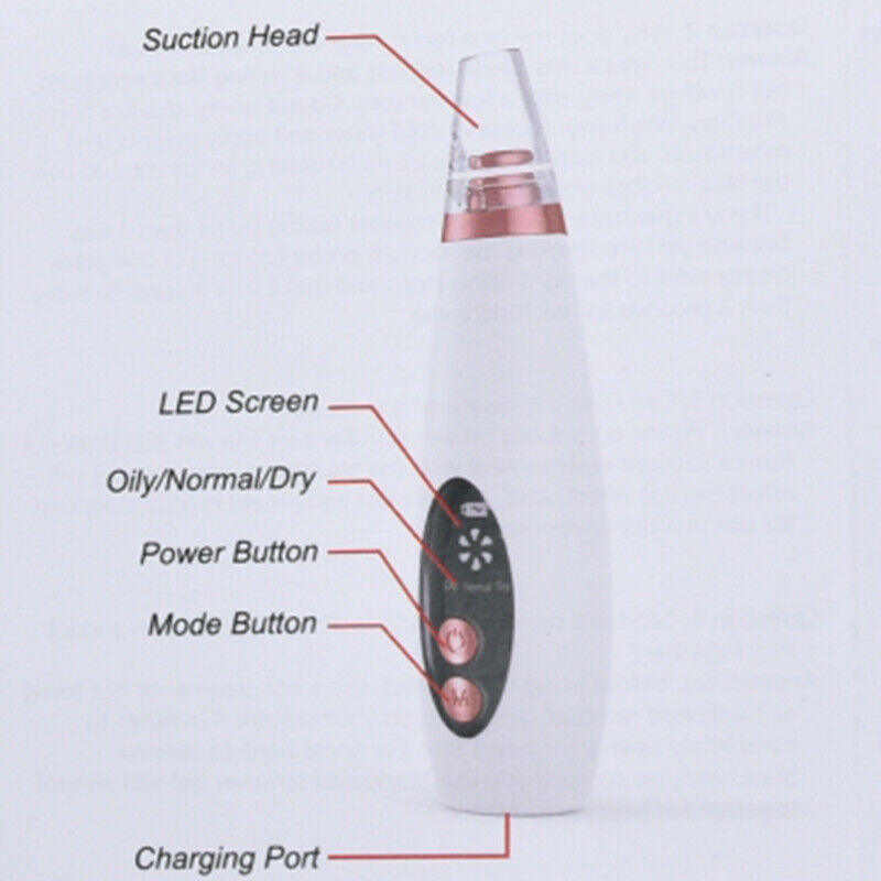 Blackhead Pimple Remover Face Pore Skin Care Acne Pore Cleaner Facial Tools