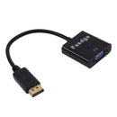Fasdga 1080p DP DisplayPort Male to VGA Female Converter Adapter Cable Stoc D9M6