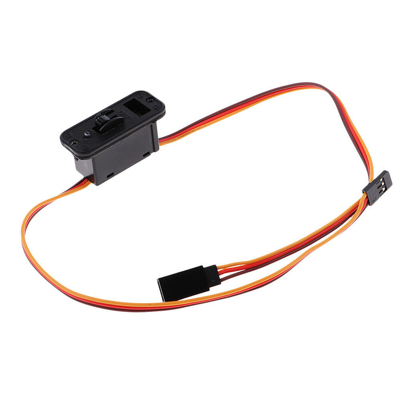 On/Off Power Switch Wire Harness Cable with LED 3 Way Plug for JR RC Cars