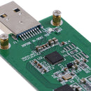 USB 3.0 to PCIE mSATA SSD External mSATA to USB 3.0 SSD Convertor AdapterJC!c