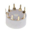 9pin PCB mounting Vacuum tube socket GZC9-A-G for 12AX7 /12AU7/ 12AT7