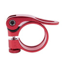 34.9mm Bicycle Seat Tube Clamp Quick Clamp Pipe Clamp red
