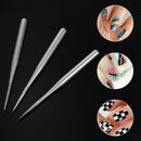 3X Uv Gel Liner Brush Set Painting Acrylic Pen Gourd Handle Nail Art Tools OZ