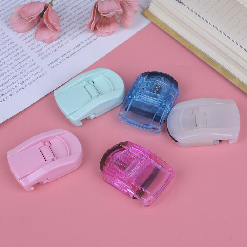 Mini Eyelash Curler Clip Portable False Eyelashes Curling Cosmetic Makeup To Gw