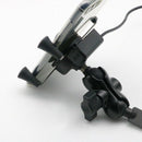 Motorcycle 2 In 1 360 Degree Adjustable Phone Holder Universal Rotary Phone