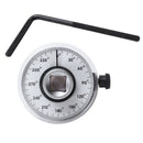 1X(Professional 1/2 inch Drive Torque Angle Gauge Wrench Car Garage