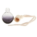 Empty Glass Auto Pendant Charm Perfume Bottle Holder 10ml f/ Auto Decor Ball