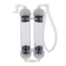 Clear Aquarium External Water Bottle Filter For Fish Tank 2 Filter Bottles