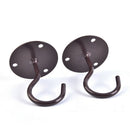 5 Metal Wall Mounted Ceiling Hooks for Hanging Flowerpot Hook Wall HooksSEAU