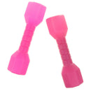 4 pcs Kids Plastic Dumbbells Sports Exercise Toys Green & Pink