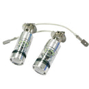2 Piece H3 100W 2323 LED 8000K Iceberg Blue Projector Fog Driving Light Bulb
