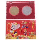 2PC 2020 Year of the Rat Commemorative Coin Souvenir Challenge Collectible Coi3C