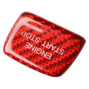 New Carbon Fiber Red Keyless Engine Start Button Cover Trim Fit for Chevrol