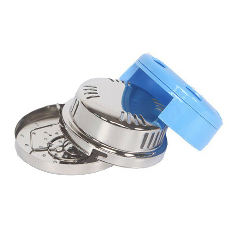 Stainless Steel Moxibustion Box Moxa Roll Stick Burner Massage Acupuncture Bj