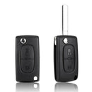 2 Buttons Case V2 Car Key Control Cover for PEUGEOT 207 307 308 407 607