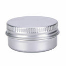 5 Pcs Aluminum Empty Lip Balm Cosmetic Travel Bottles Containers for Candy, M9M8