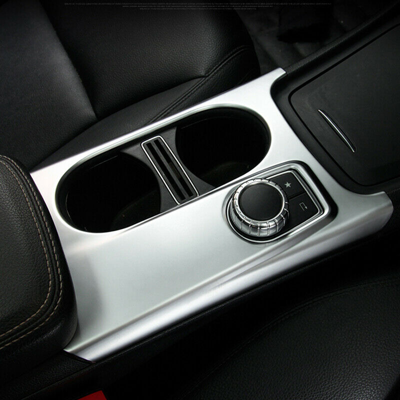 Cup Holder Cover Frame Trim Fit For Mercedes Benz GLA CLA Class C117 W117 12-17
